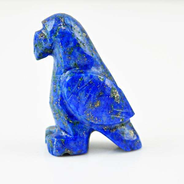 gemsmore:Amazing Natural Blue Lapis Lazuli Hand Carved Bird