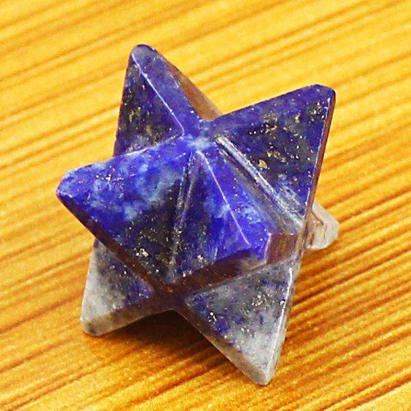 gemsmore:Amazing Natural Blue Lapis Lazuli Healing Merkaba