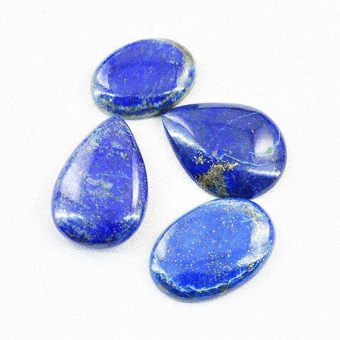 gemsmore:Amazing Natural Blue Lapis Lazuli Untreated Loose Gemstone Lot