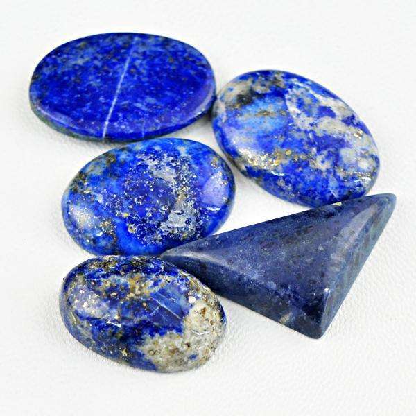 gemsmore:Amazing Natural Blue Lapis Lazuli Untreated Loose Gemstone Lot