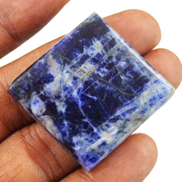 gemsmore:Amazing Natural Blue Sodalite Loose Gemstone