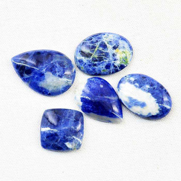 gemsmore:Amazing Natural Blue Sodalite Untreated Loose Gemstone Lot