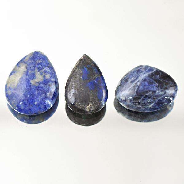 gemsmore:Amazing Natural Blue Sodalite Untreated Loose Gemstone Lot