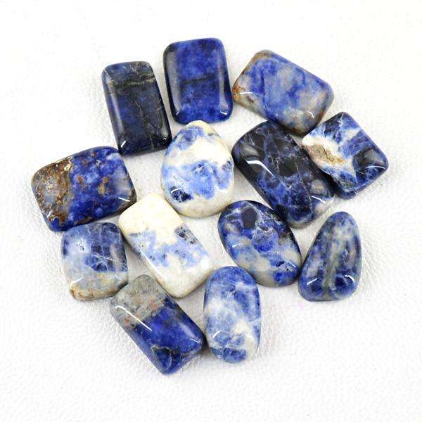 gemsmore:Amazing Natural Blue Sodalite Untreated Loose Gemstone Lot
