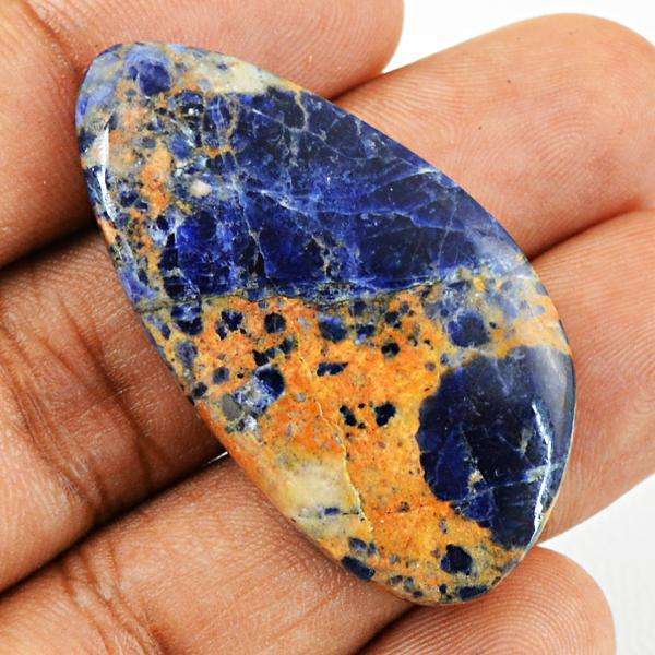 gemsmore:Amazing Natural Blue Sodalite Untreated Loose Gemstone