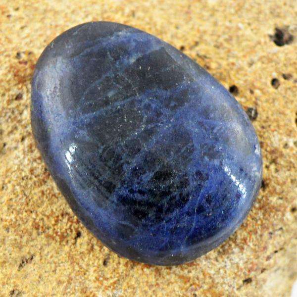 gemsmore:Amazing Natural Blue Sodalite Untreated Loose Gemstone