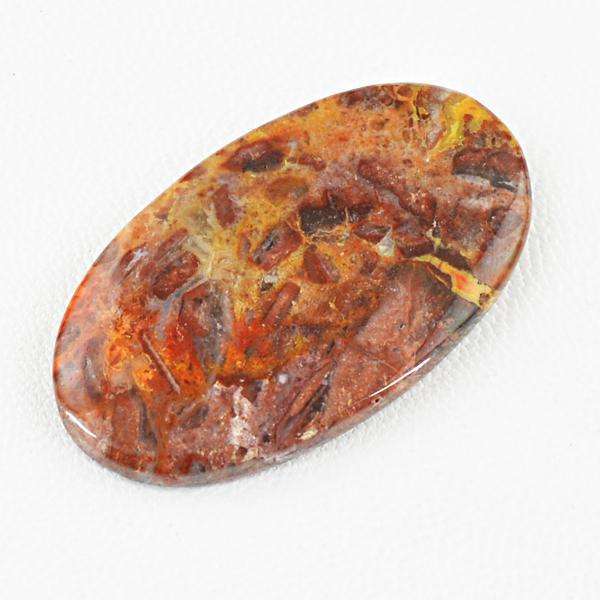 gemsmore:Amazing Natural Botswana Agate Oval Shape Untreated Loose Gemstone