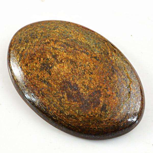 gemsmore:Amazing Natural Bronzite Oval Shape Untreated Loose Gemstone