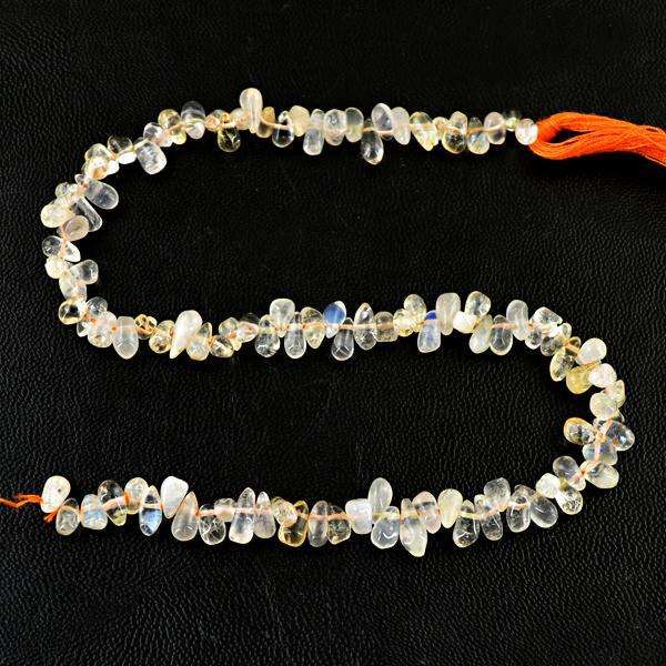 gemsmore:Amazing Natural Citrine Drilled Beads Strand