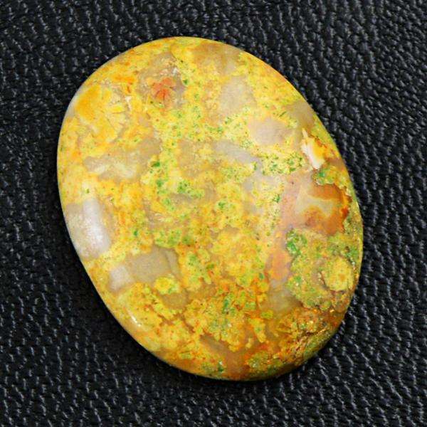 gemsmore:Amazing Natural Coral Fossil Oval Shape Untreated Loose Gemstone
