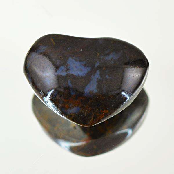 gemsmore:Amazing Natural Galaxy Jasper Heart Shape Loose Gemstone