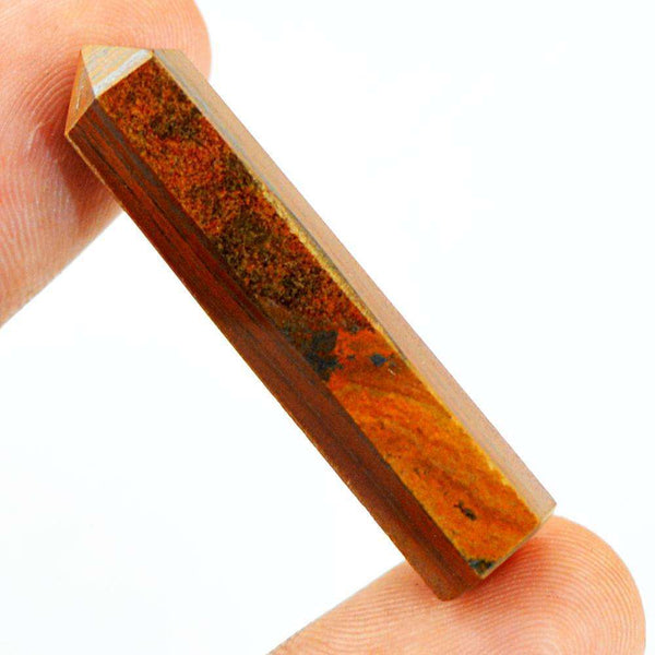 gemsmore:Amazing Natural Golden Tiger Eye Crystal Healing Point