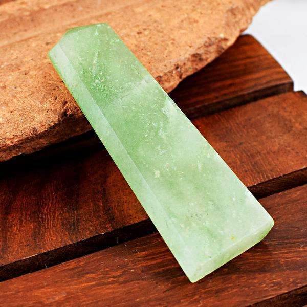 gemsmore:Amazing Natural Green Aventurine Healing Wand