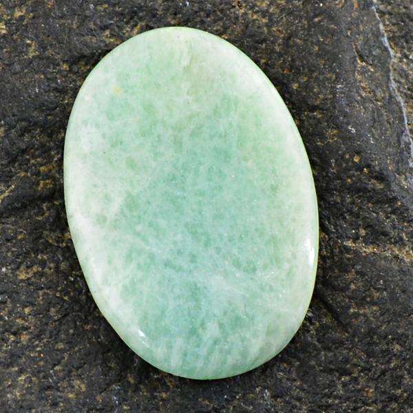gemsmore:Amazing Natural Green Aventurine Oval Shape Loose Gemstone
