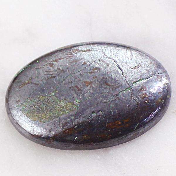 gemsmore:Amazing Natural Hematite Oval Shape Untreated Loose Gemstone