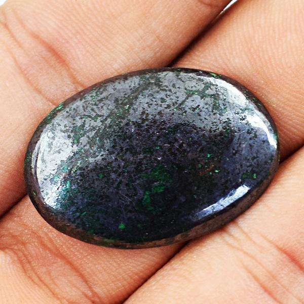 gemsmore:Amazing Natural Hematite Oval Shape Untreated Loose Gemstone