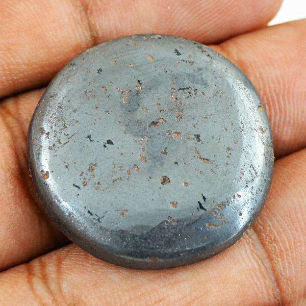 gemsmore:Amazing Natural Hematite Round Shape Untreated Loose Gemstone