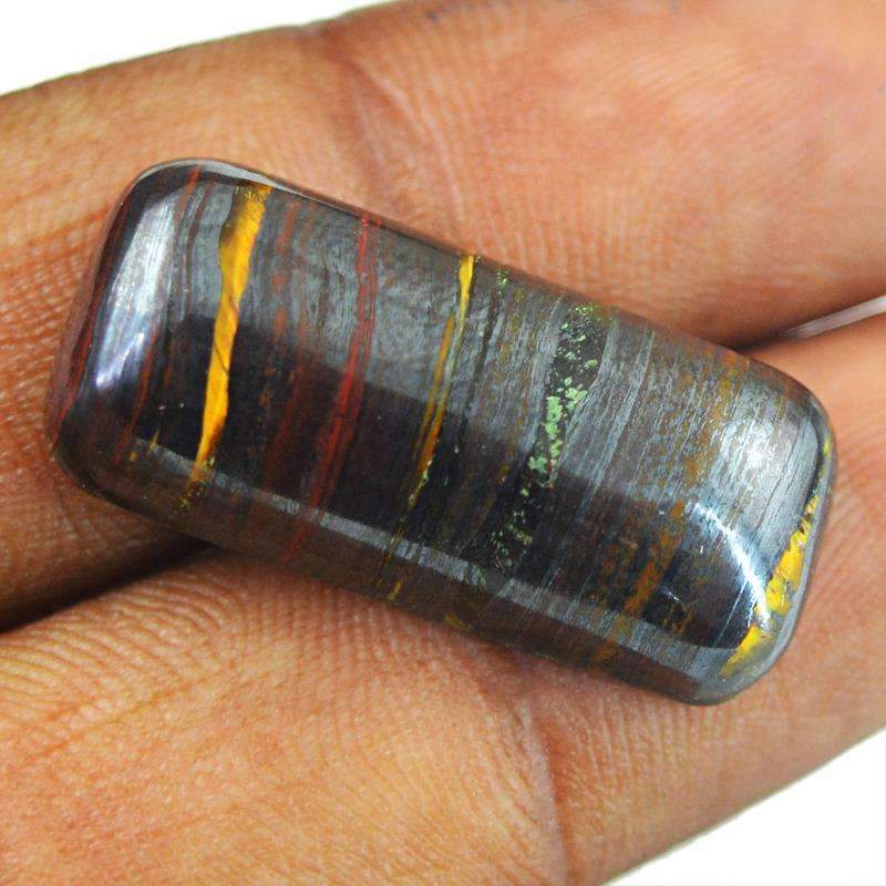 gemsmore:Amazing Natural Iron Tiger Eye Gemstone