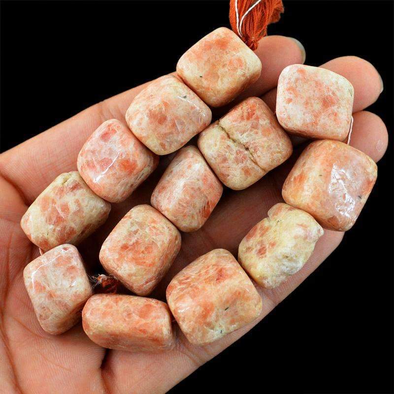 gemsmore:Amazing Natural Jasper Beads Strand - Drilled