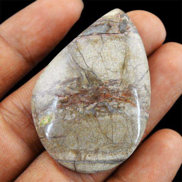 gemsmore:Amazing Natural Mashroom Rhyolite Untreated Loose Gemstone
