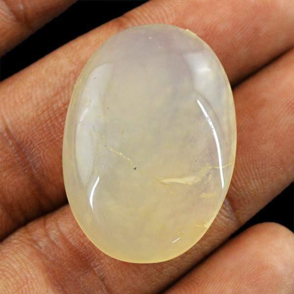 gemsmore:Amazing Natural Onyx Oval Shape Loose Gemstone