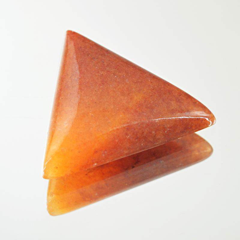 gemsmore:Amazing Natural Orange Aventurine Loose Gemstone