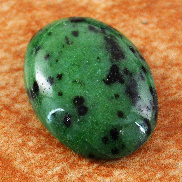 gemsmore:Amazing Natural Oval Shape Dendrite Opal Untreated Loose Gemstone