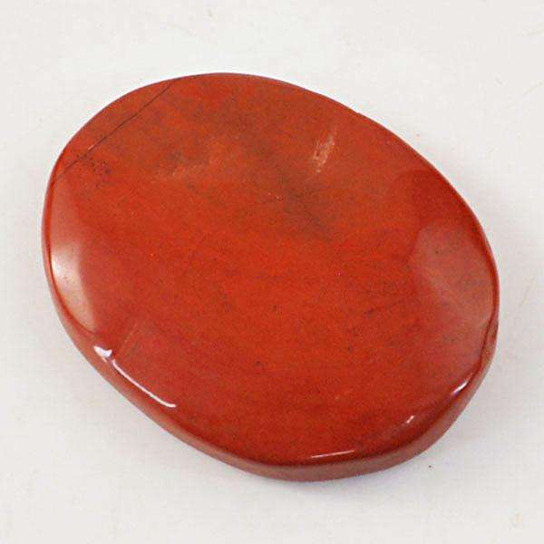 gemsmore:Amazing Natural Oval Shape Red Jasper Untreated Loose Gemstone