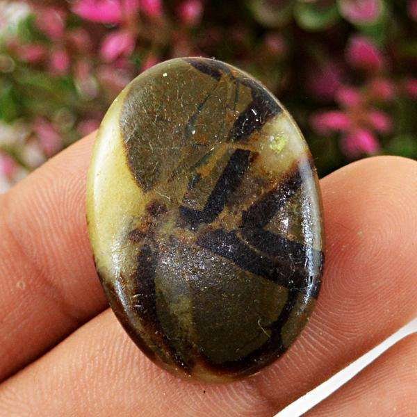 gemsmore:Amazing Natural Oval Shape Septarian Agate Untreated Loose Gemstone