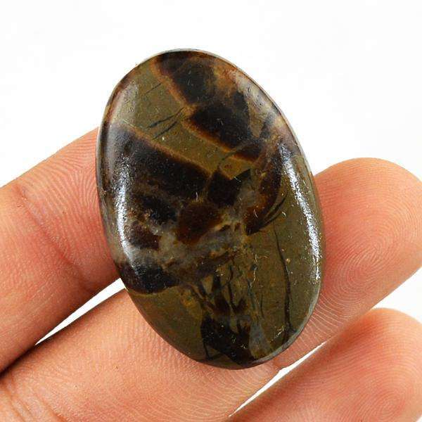 gemsmore:Amazing Natural Oval Shape Septarian Agate Untreated Loose Gemstone