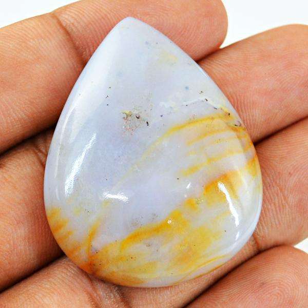 gemsmore:Amazing Natural Pear Shape Australian Opal Untreated Loose Gemstone