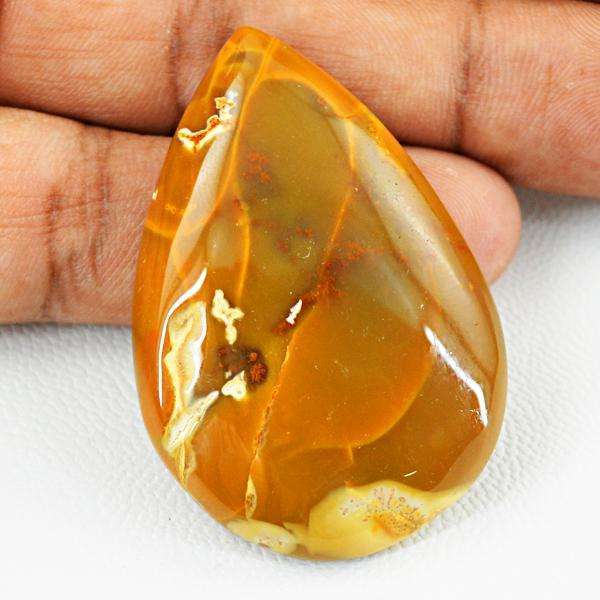 gemsmore:Amazing Natural Pear Shape Septarian Agate Untreated Loose Gemstone