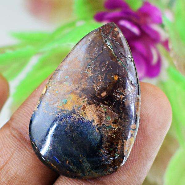 gemsmore:Amazing Natural Pietersite Pear Shape Untreated Losse Gemstone