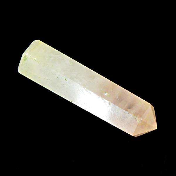 gemsmore:Amazing Natural Pink Rose Quartz Healing Point