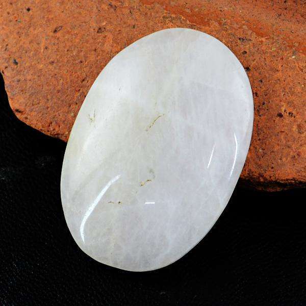 gemsmore:Amazing Natural Pink Rose Quartz Oval Shape Loose  Gemstone