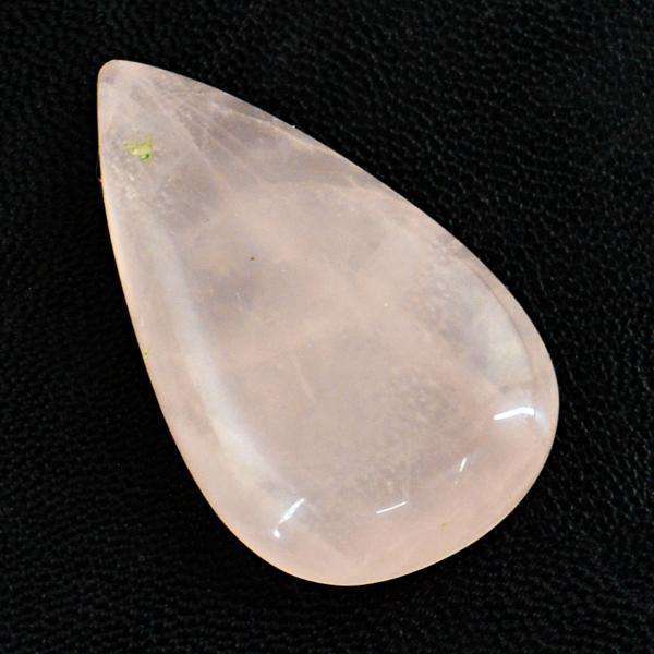 gemsmore:Amazing Natural Pink Rose Quartz Pear Shape Untreated Loose Gemstone