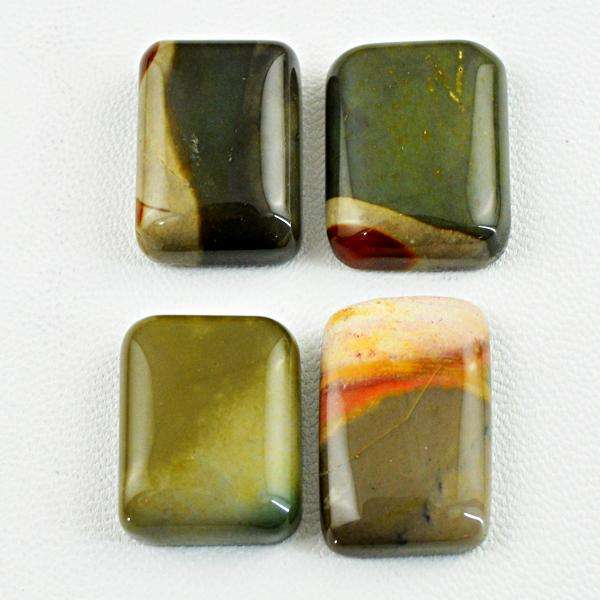 gemsmore:Amazing Natural Polygram Jasper Loose Gemstone Lot