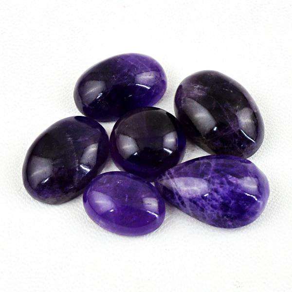 gemsmore:Amazing Natural Purple Amethyst Untreated Loose Gemstone Lot