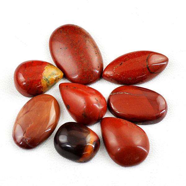 gemsmore:Amazing Natural Red Jasper Untreated Loose Gemstone Lot