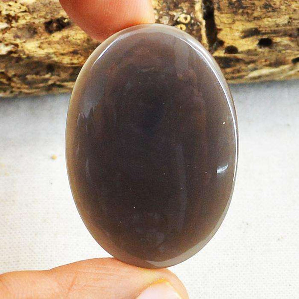 gemsmore:Amazing Natural Round Shape Smoky Quartz Untreated Loose Gemstone