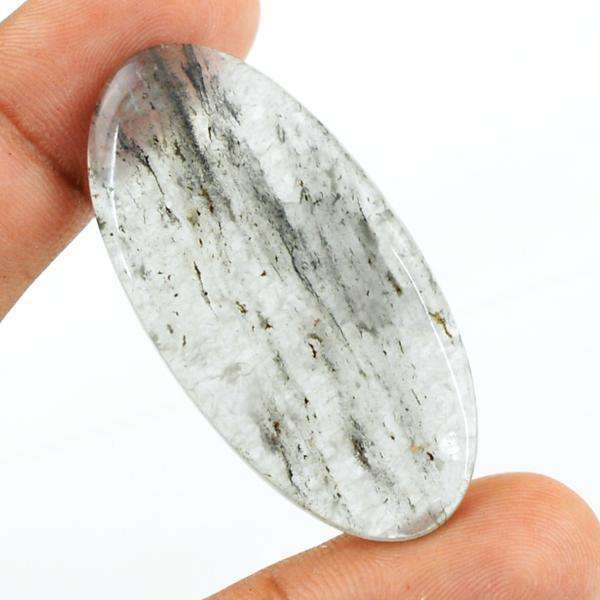 gemsmore:Amazing Natural Rutile Quartz Oval Shape Loose Gemstone