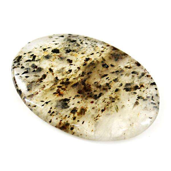 gemsmore:Amazing Natural Rutile Quartz Oval Shape Untreated Loose Gemstone