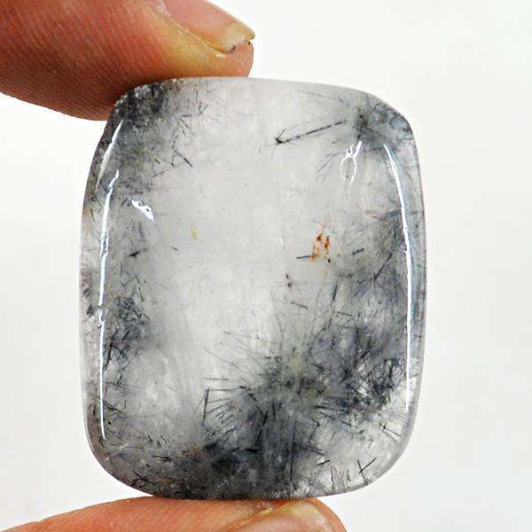 gemsmore:Amazing Natural Rutile Quartz Untreated Loose Gemstone