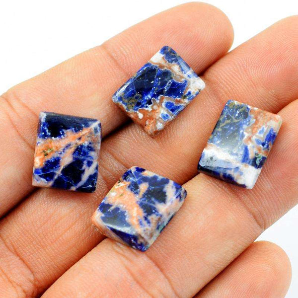 gemsmore:Amazing Natural Sodalite Untreated Loose Gemstone Lot