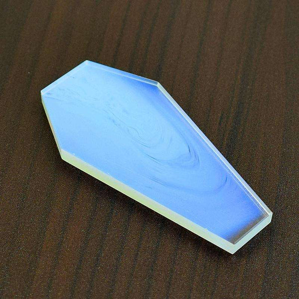 gemsmore:Amazing Natural Untreated Opalite Coffin