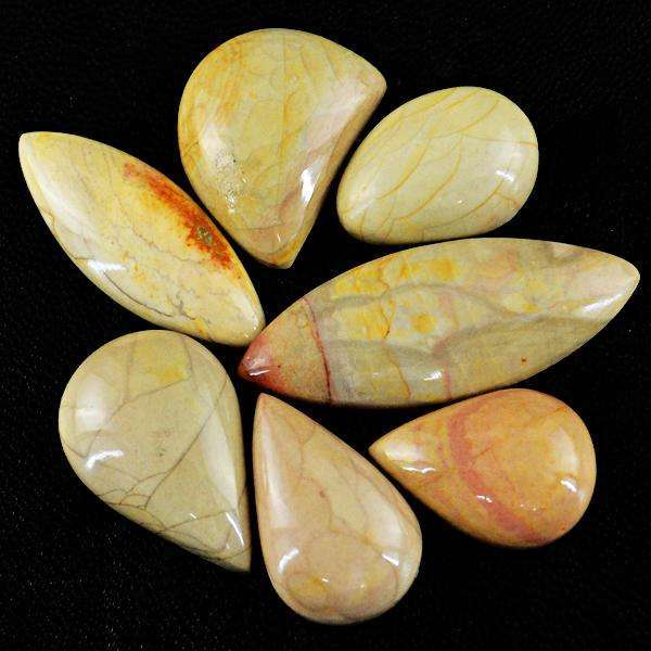 gemsmore:Amazing Natural Willow Creek Jasper Untreated Loose Gemstone Lot