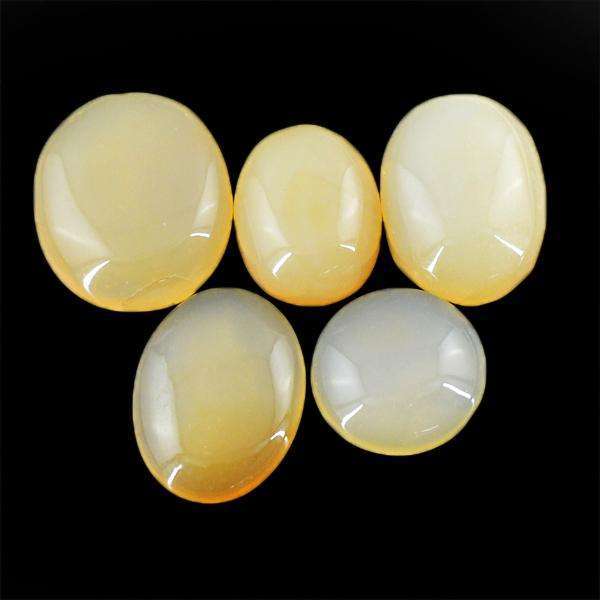 gemsmore:Amazing Natural Yellow Onyx Untreated Loose Gemstone Lot