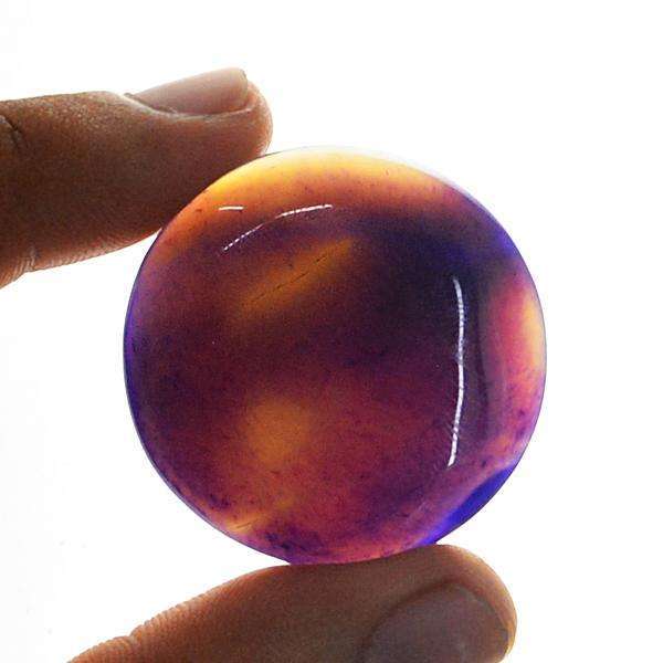 gemsmore:Amazing Onyx Round Shape Loose Gemstone