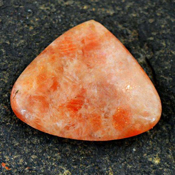 gemsmore:Amazing Orange Color Sunstone Loose Gemstone