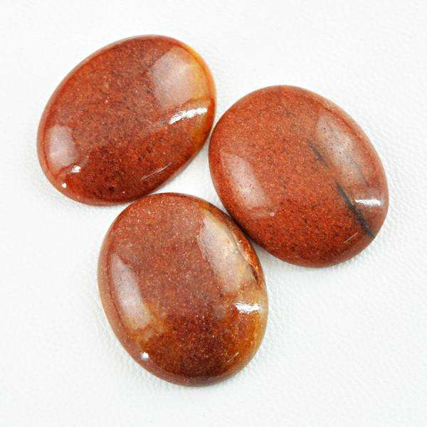 gemsmore:Amazing Oval Shape Aventurine Untreated Loose Gemstone Lot